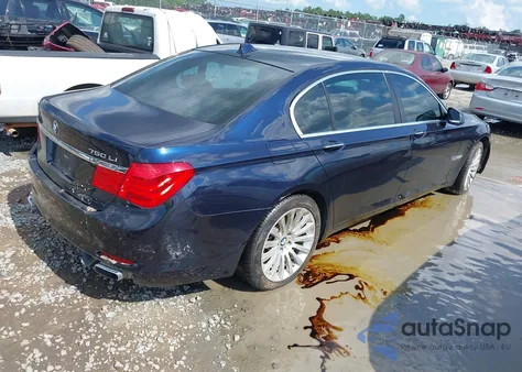 2012 BMW 750Li from USA, damaged, VIN WBAKB8C50CC963425